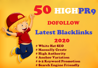 I Will Build Manually 50 High DA 80+ Dofollow Profile...