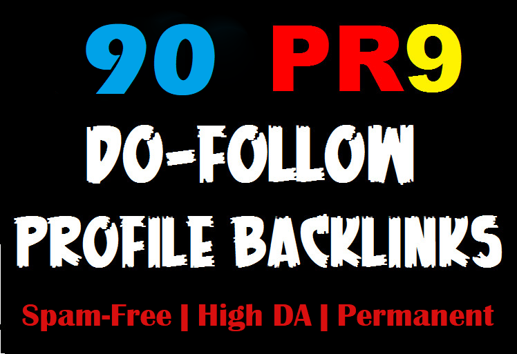 I Will Do 90 High DA Profile Backlinks Manually For S...