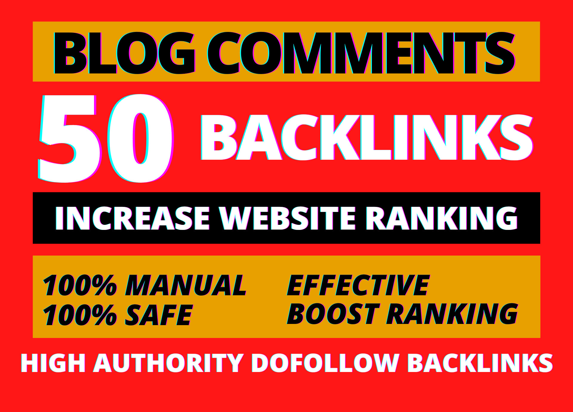 I will build 50 high domain authority Dofollow SEO bl...