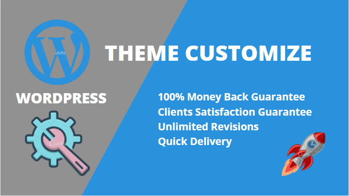 I will do WordPress theme customization redesign and ...