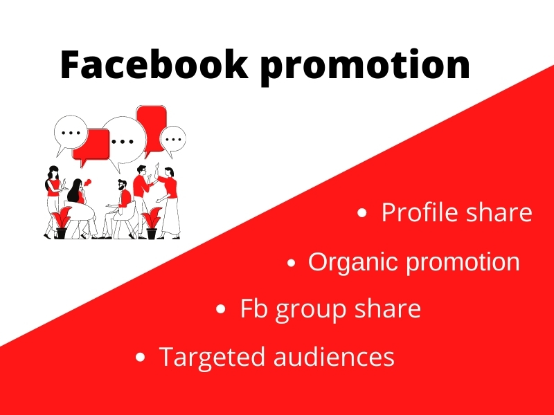 Promote your business or product through facebook