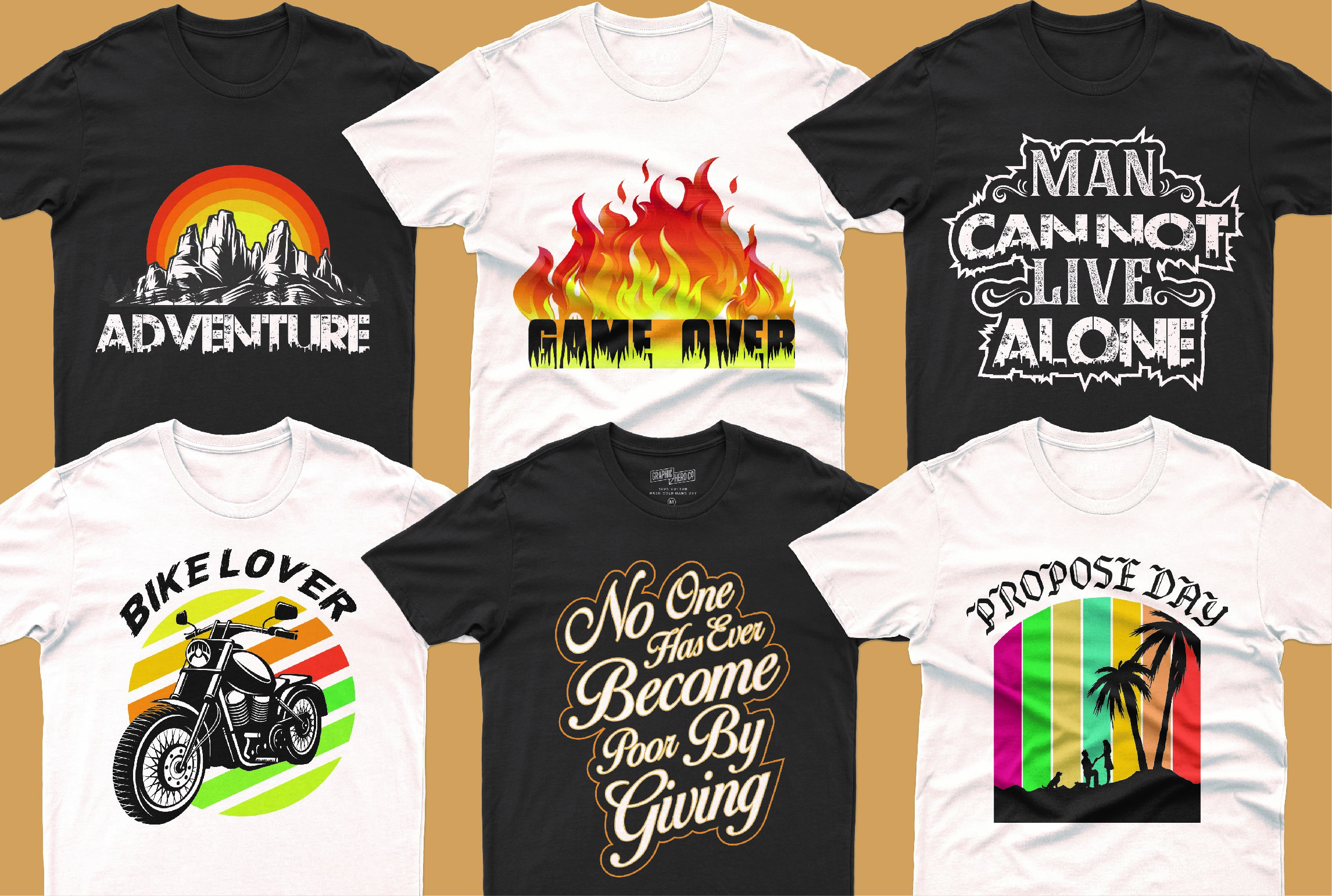 I will do typography, custom, eye catching t shirt ...