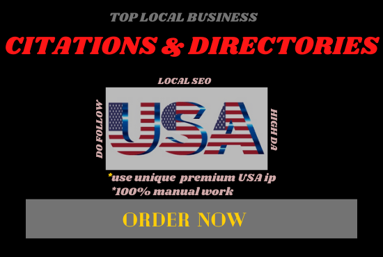 I will create top 300 high authority citations & ...