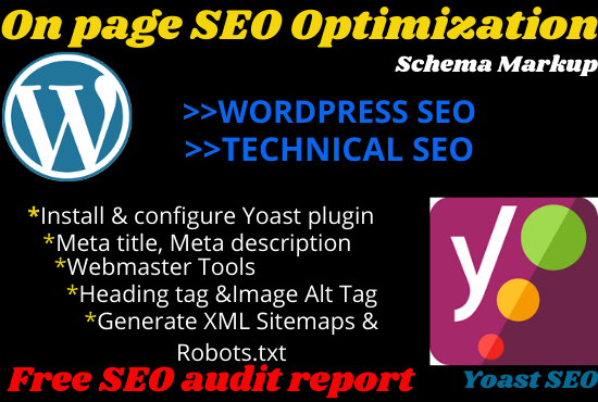 I will do Wordpress Yoast SEO optimization with meta ...