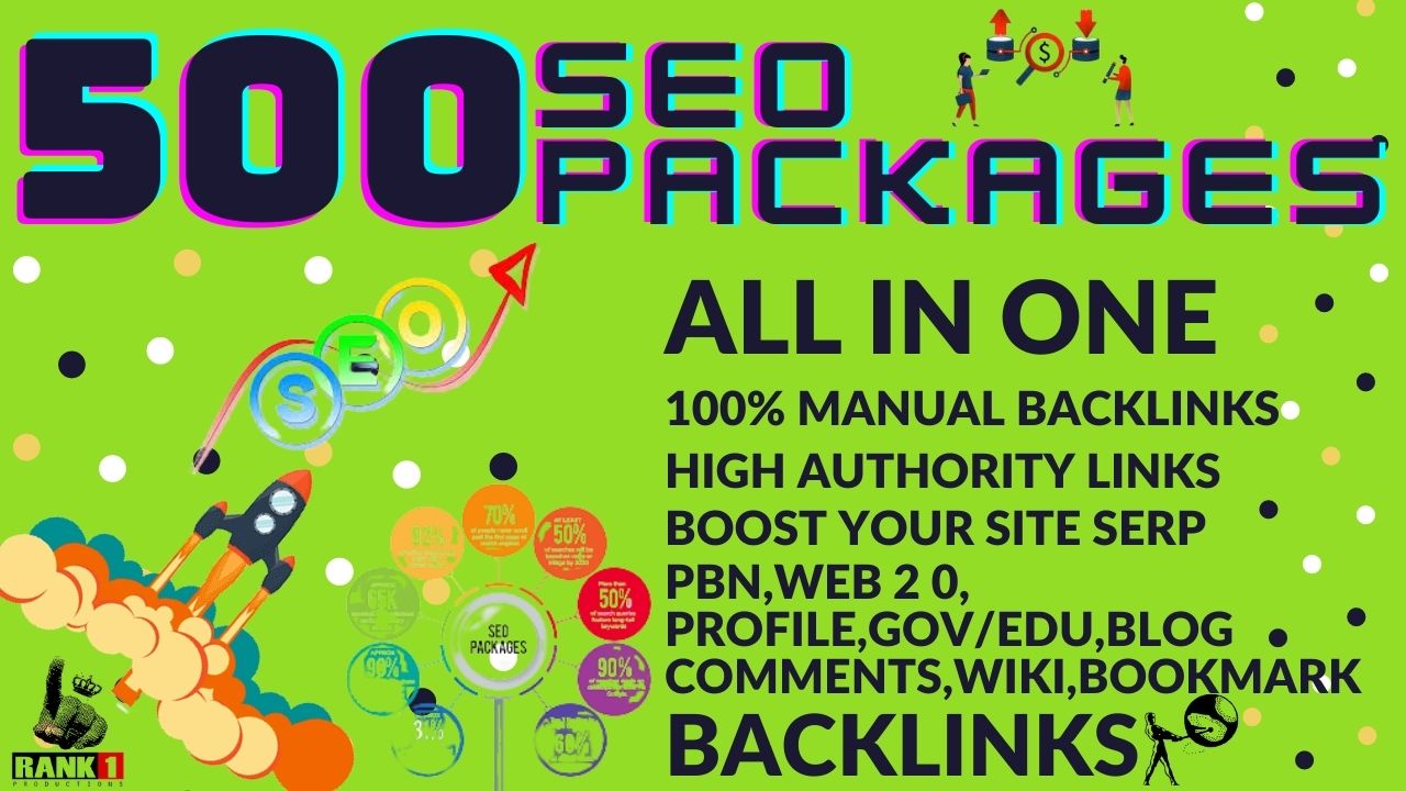 All In One 500 Manual Web 2 0, PBN, Profile, Gov a...