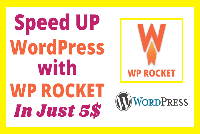 I will speed up WordPress with WP Rocket within 1 hou...