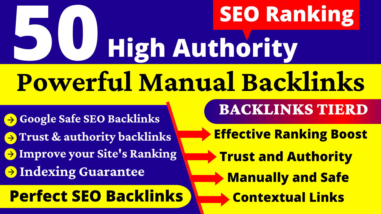 I Will Do Manually 50 Dofollow DA90+ PR9 SEO Profile ...