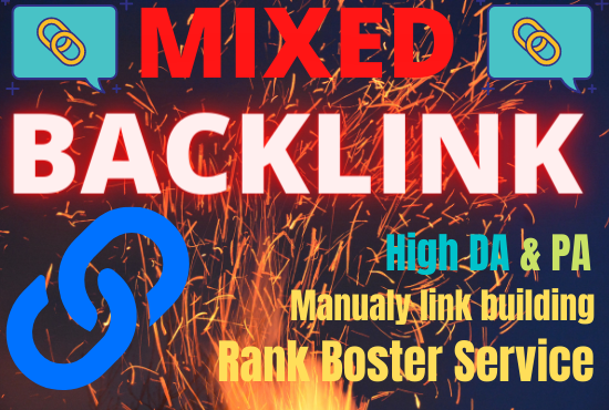 I Will create 20 high quality permanent mixed back li...