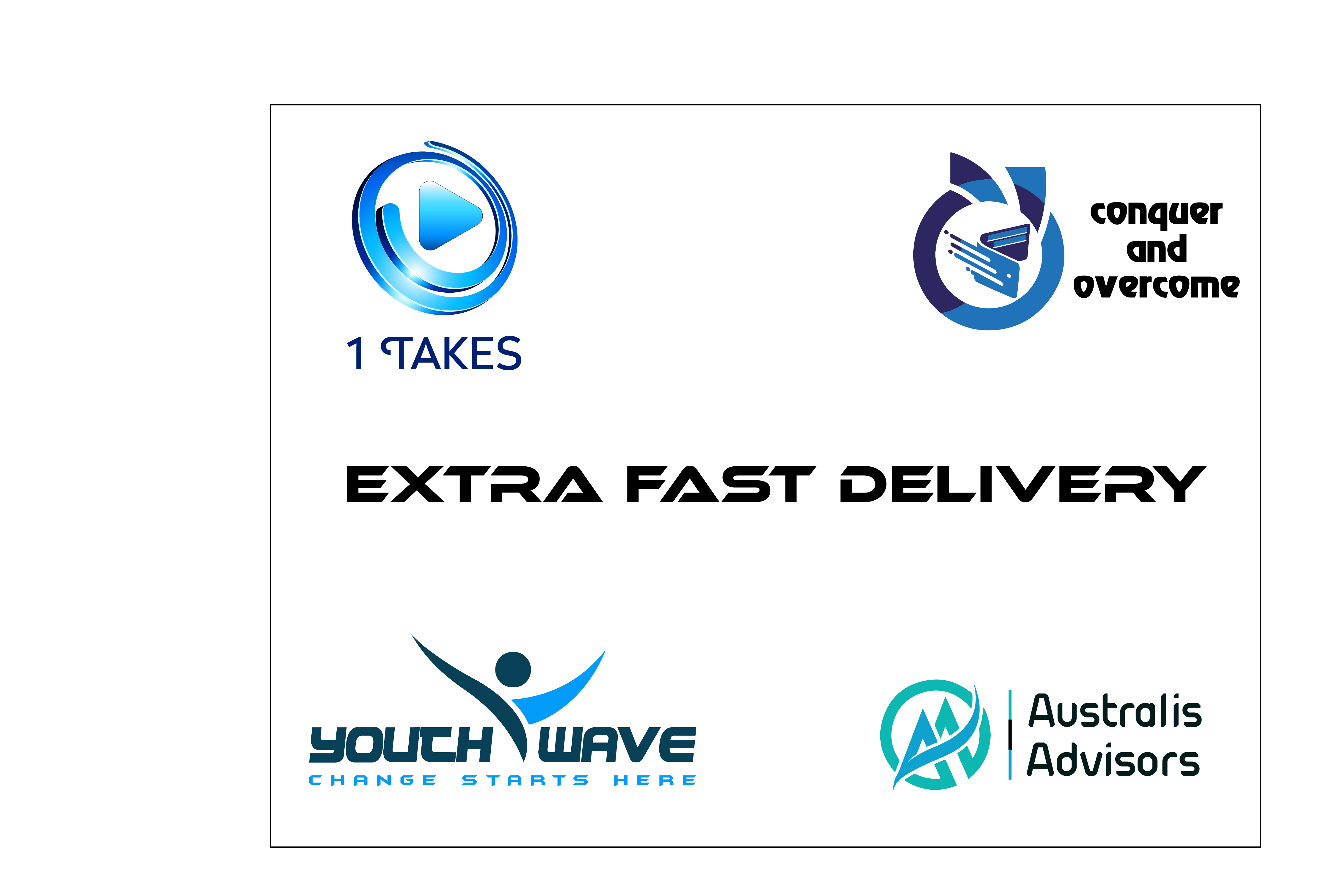 I will design a modern minimalist logo for your busin...