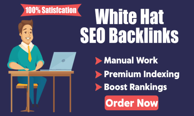 I will create 100 manual white hat SEO backlinks for ...