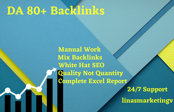 High quality dofollow SEO backlinks high da authority...