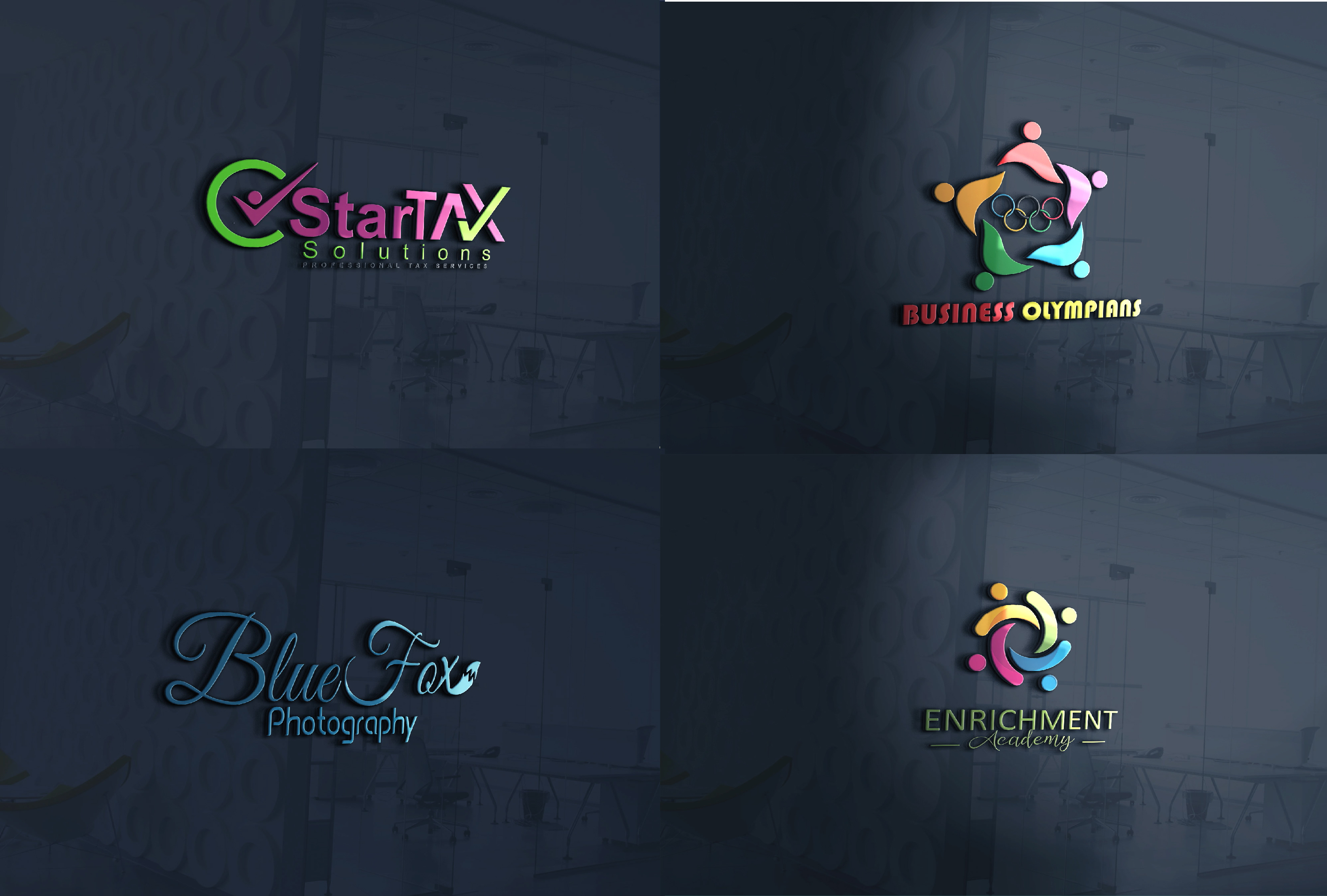 Design unique and creative Logos for company and many...