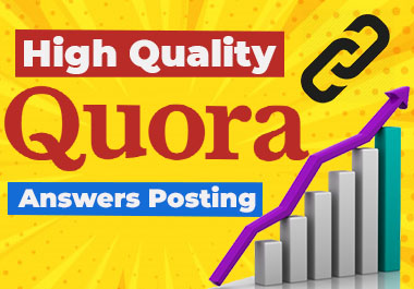 I will Provide 30 Quora answers with clickable Backli...