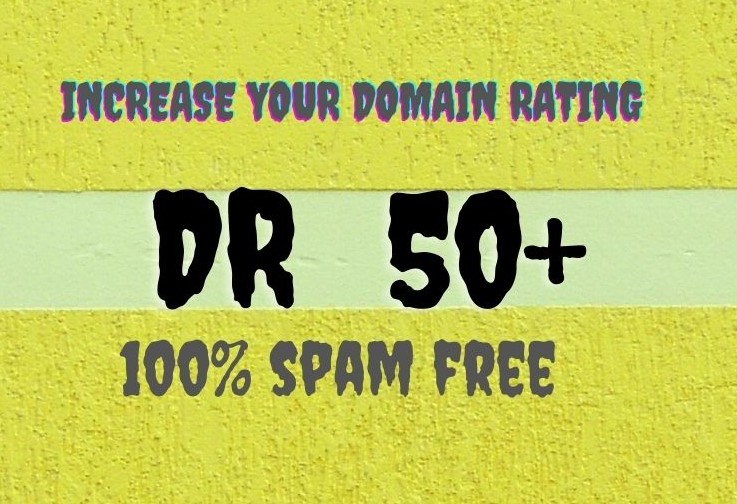 I will Increase your DR 0 to 50+ high quality backlin...