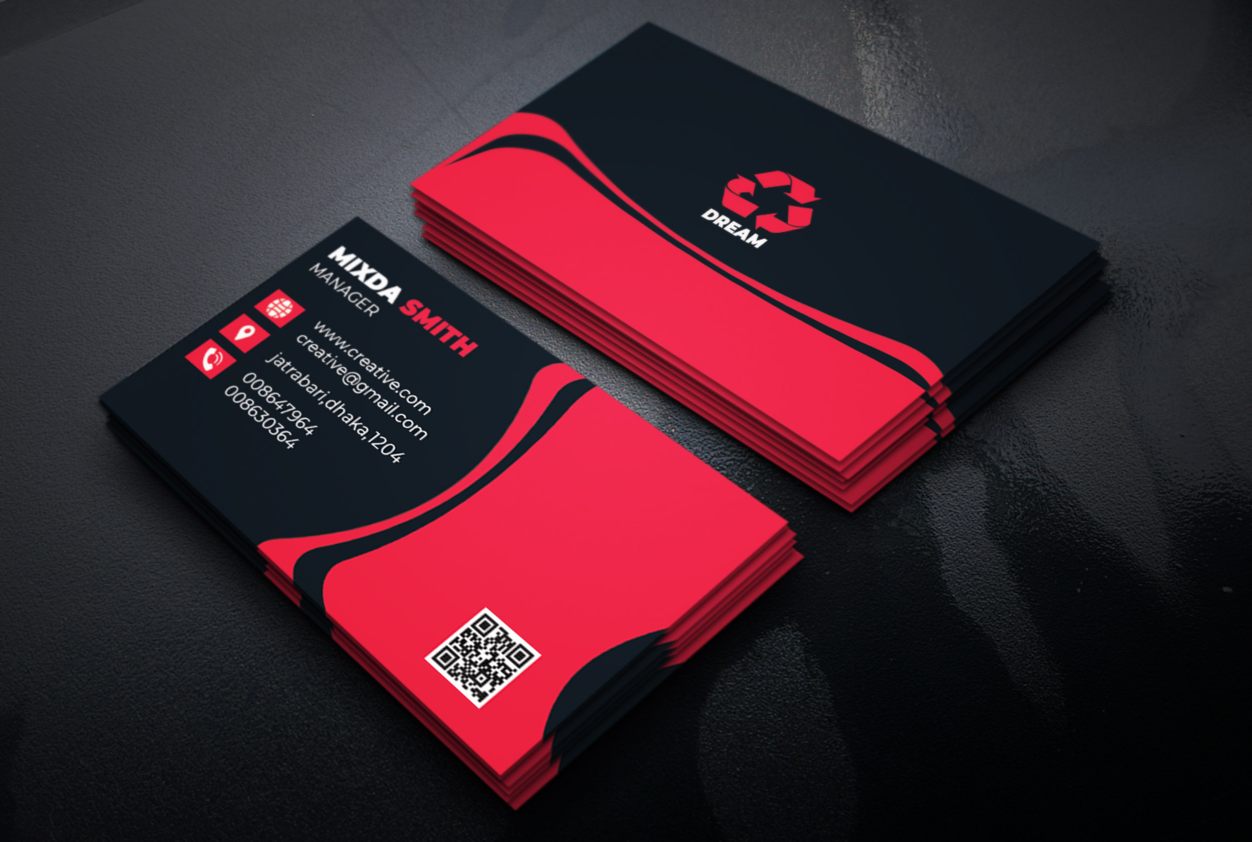 I will create an amazing and unique business card des...