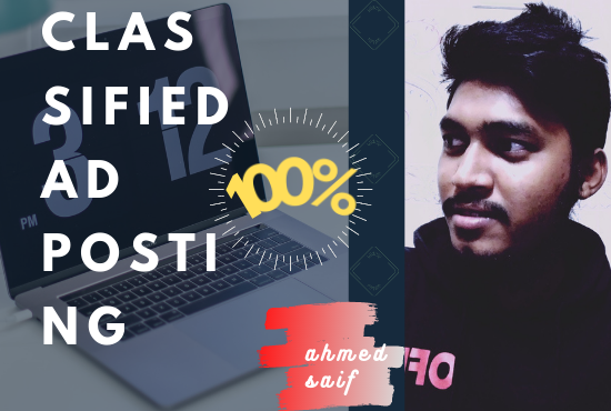 I will provide live guaranteed classified ad posting ...