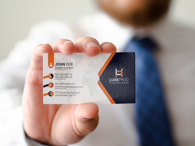 I will create unique business card