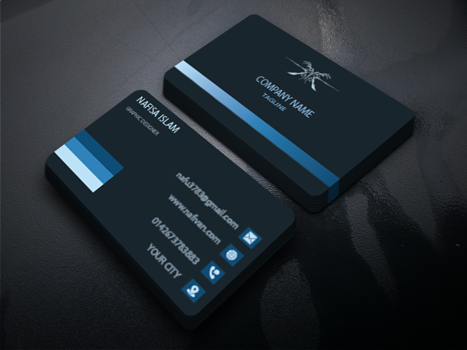 Get your professional business and visiting card