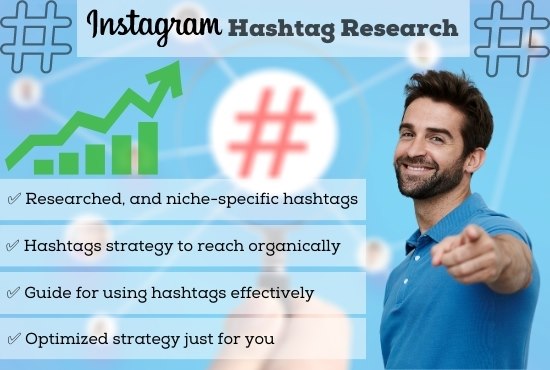 I will do the best Instagram hashtag research with st...