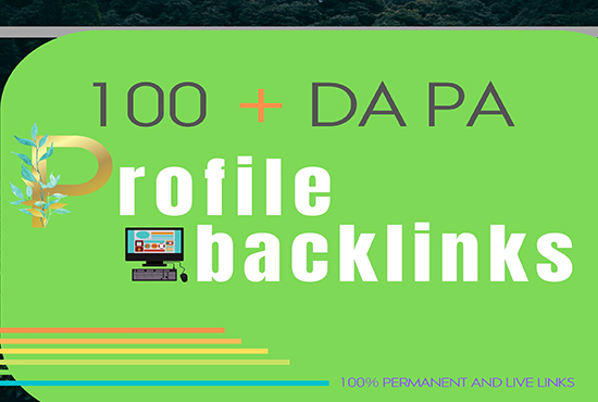 I will create a high authority DA PA 100 Profile back...