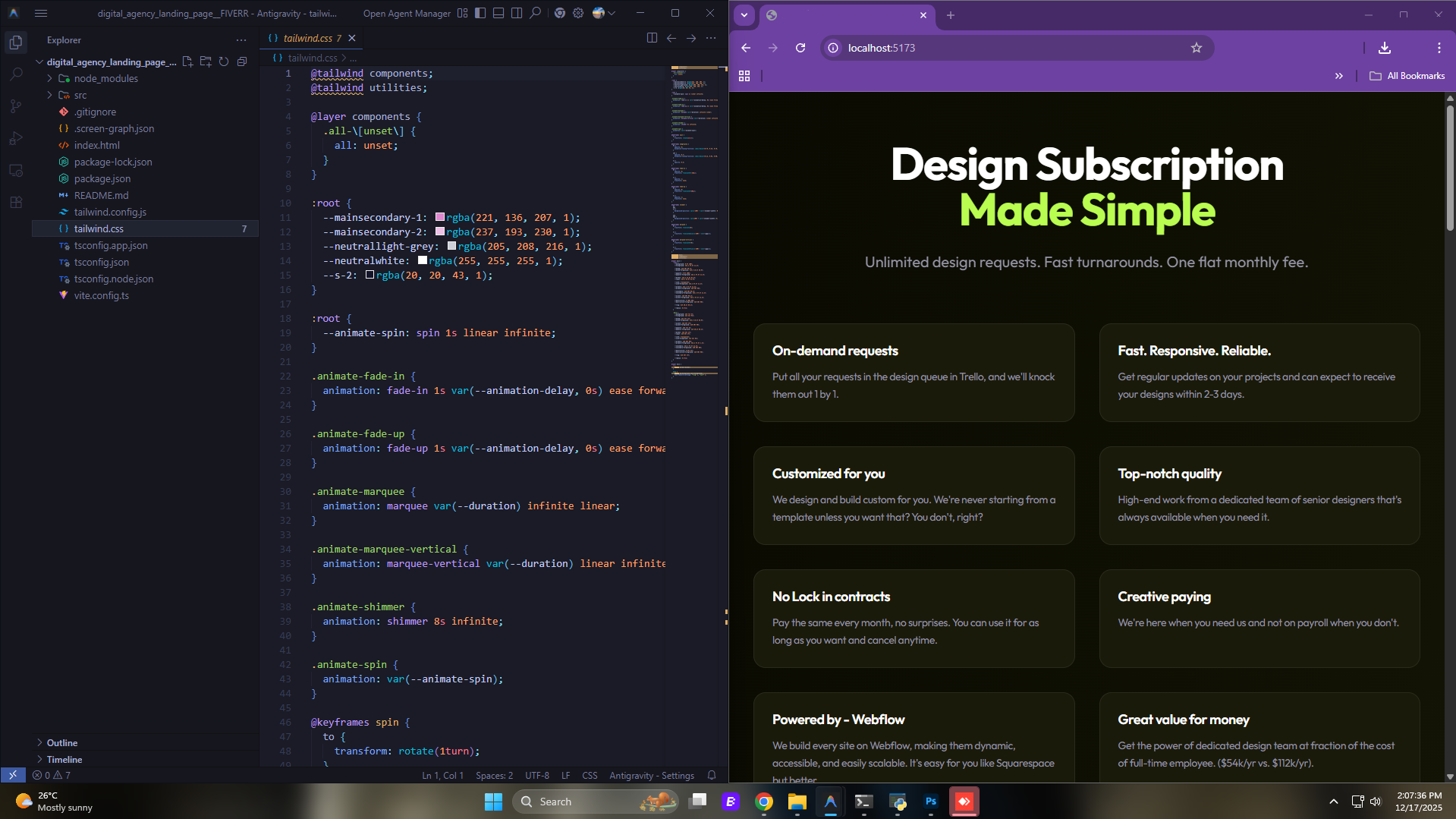 I will convert Figma to React Nextjs or HTML Tailwind...