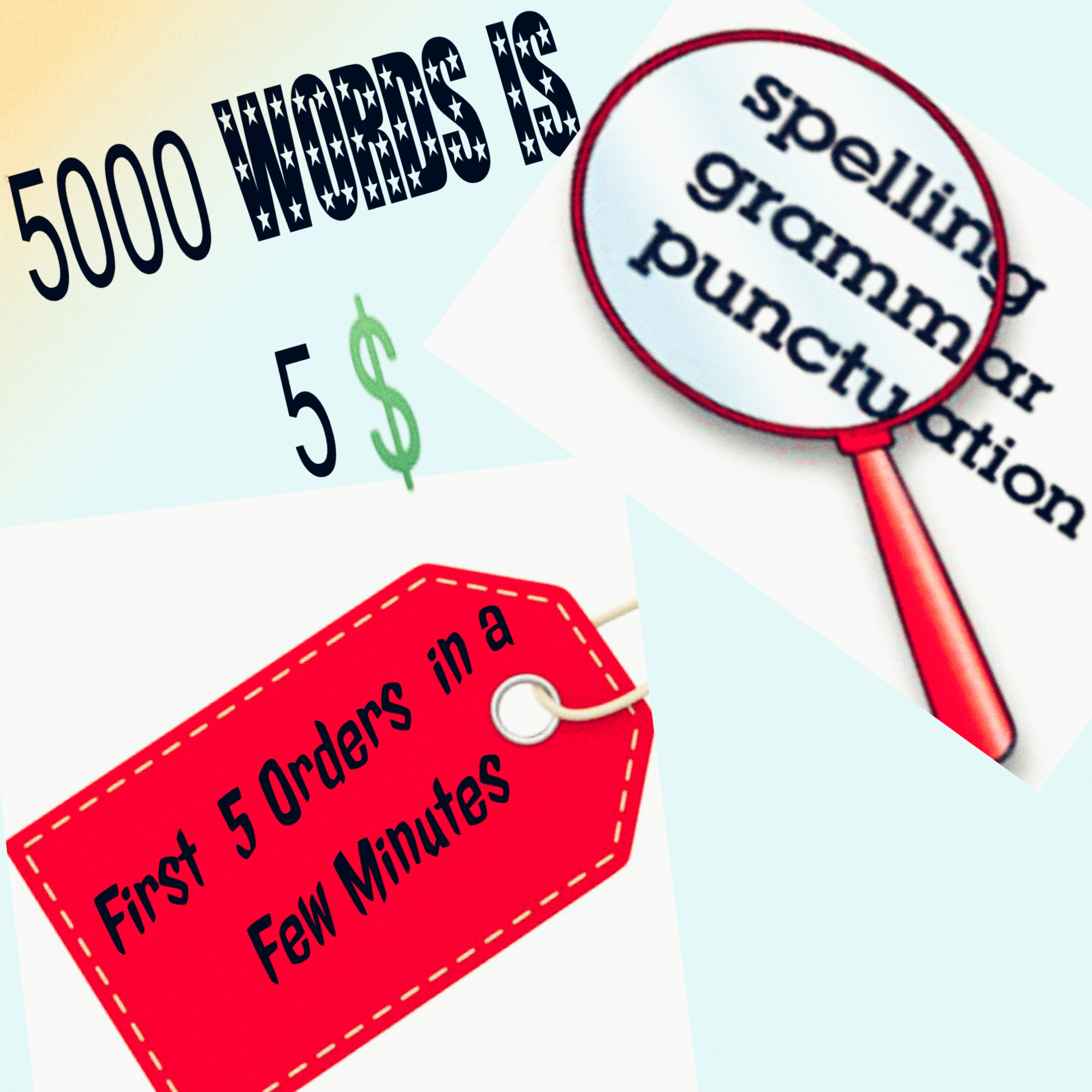 I will solve grammar, spelling, and punctuation err...