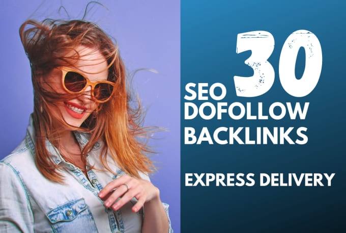 do 30 anchor text SEO dofollow backlinks, link build...