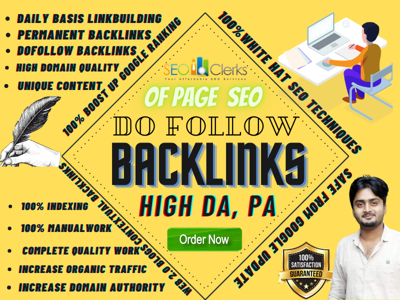 I will create 100 manual high quality dofollow backli...