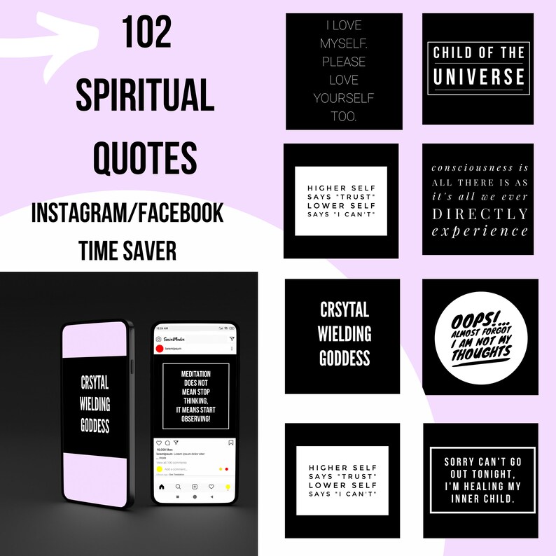 102 Spiritual Quotes for Your Social Media, Instagra...