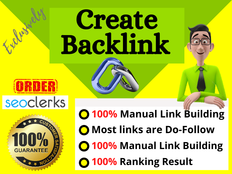 Create 100 professional backlink for your website or ...