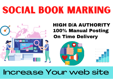 20 Bookmarking Low spam score high authority link bui...