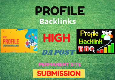 30 Profile Backlinks High Authority for Boost your we...