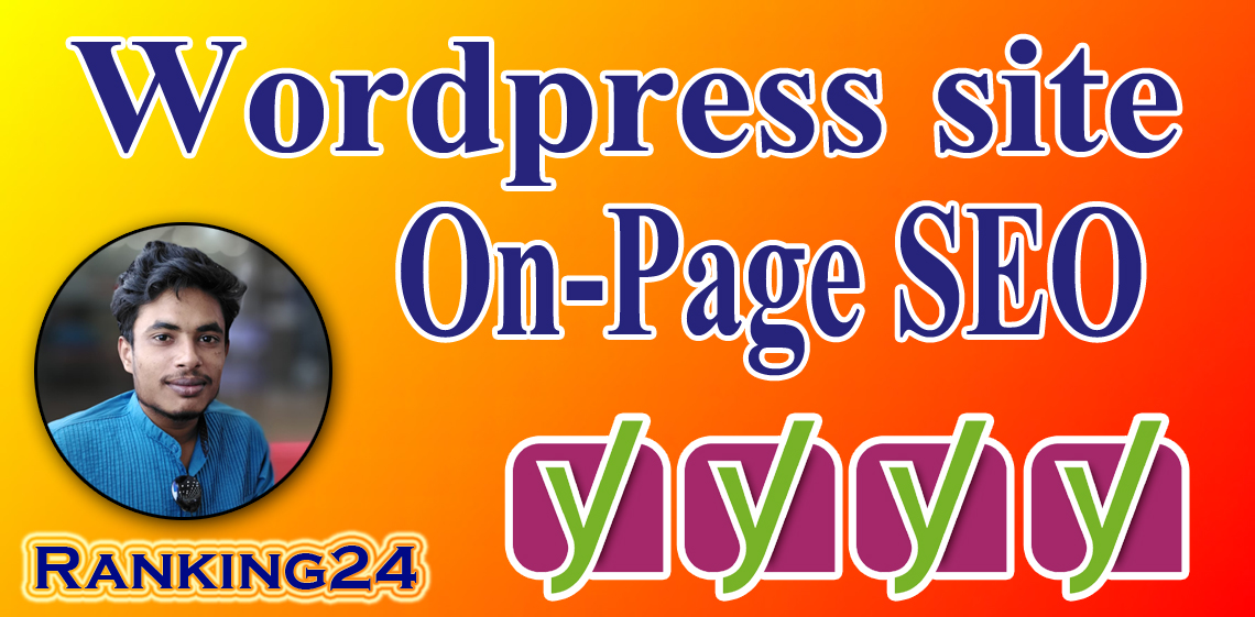 I will do on page SEO and technical SEO of wordpress ...