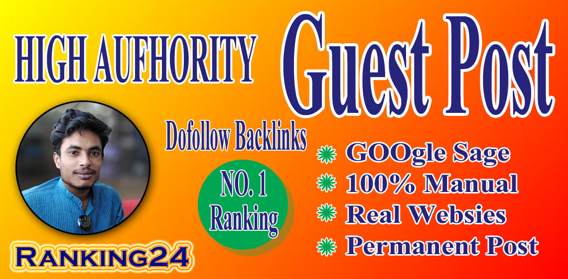 I will do guest post, high da guest post, guest pos...