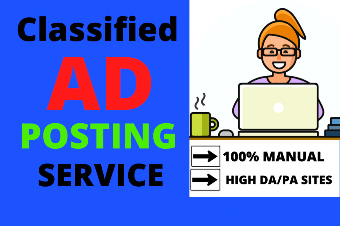 I Will Create Manually 100 Post Your Ads on USA, UK,...