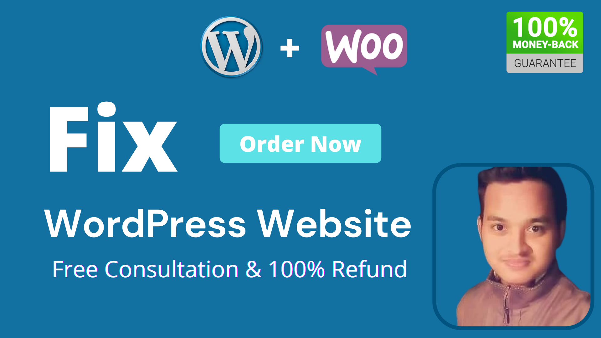 I will fix wordpress website issues and woocommerce e...