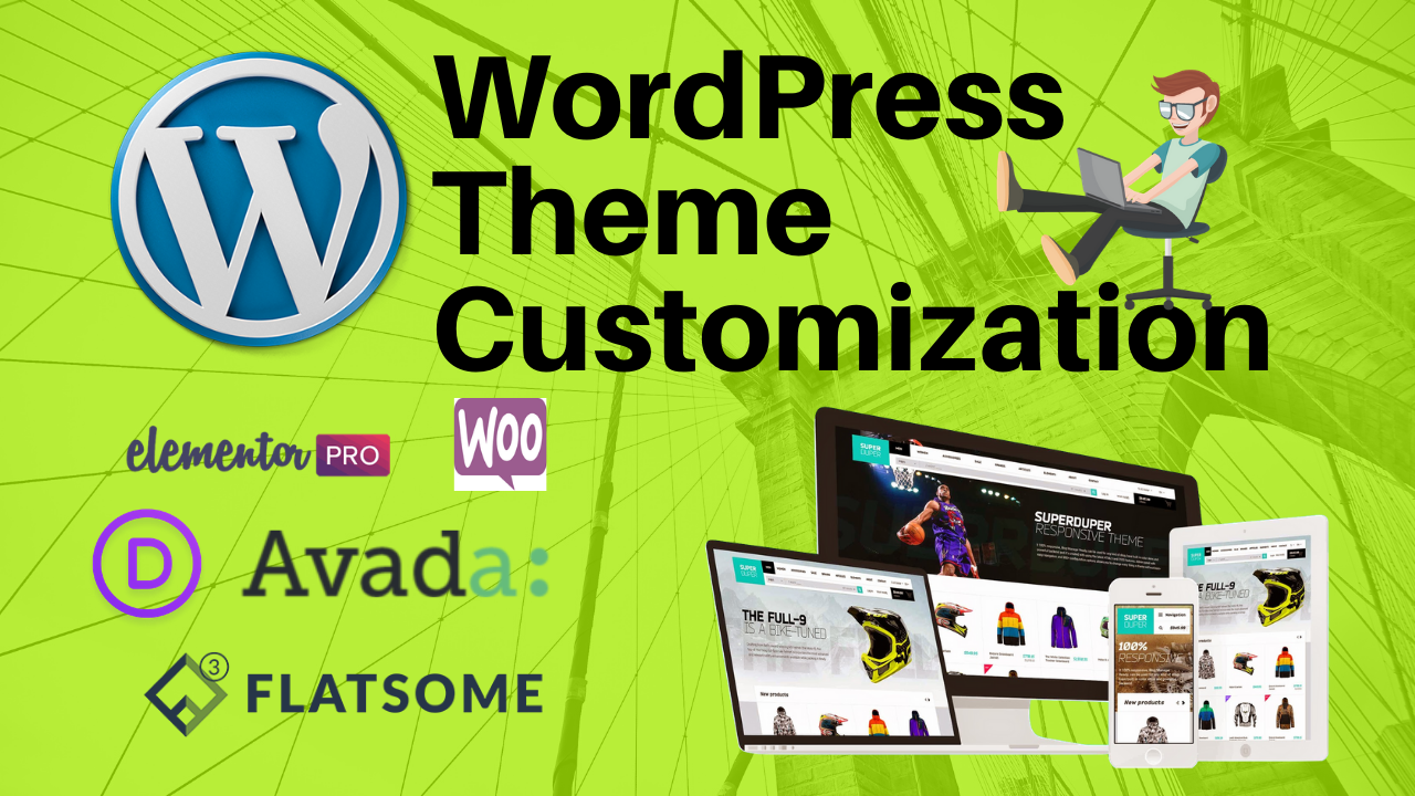 I will do any wordpress customization for you, landi...