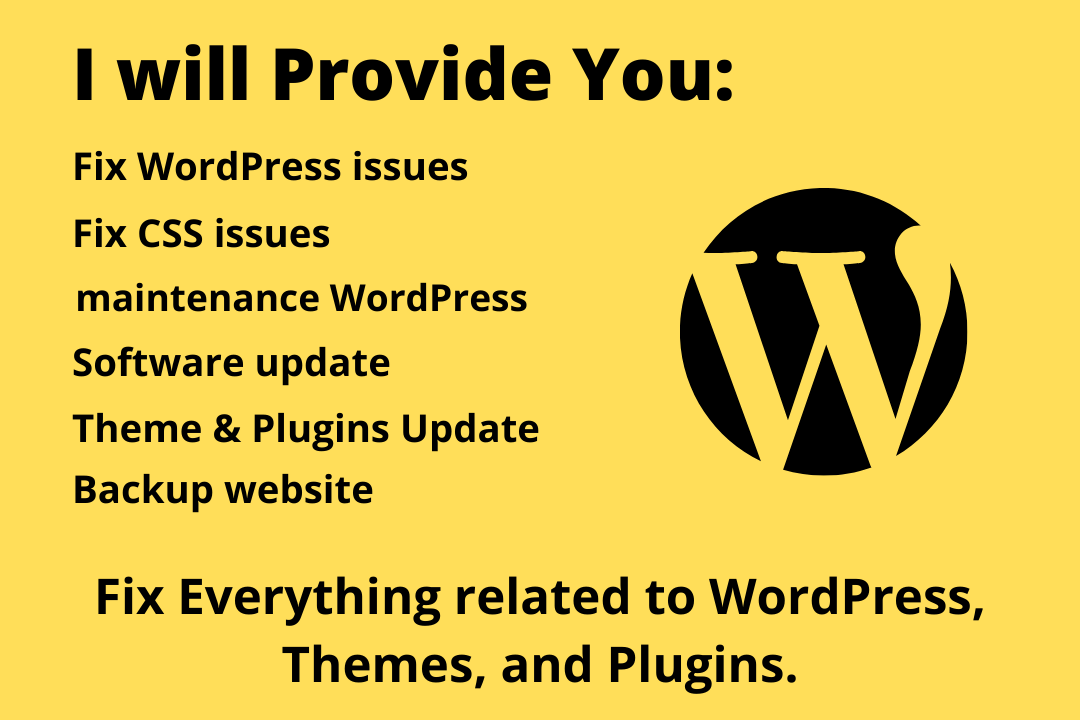 I will create a SEO friendly WordPress website Design...