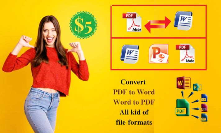 I will convert pdf to word Convert up to 50 pages fro...