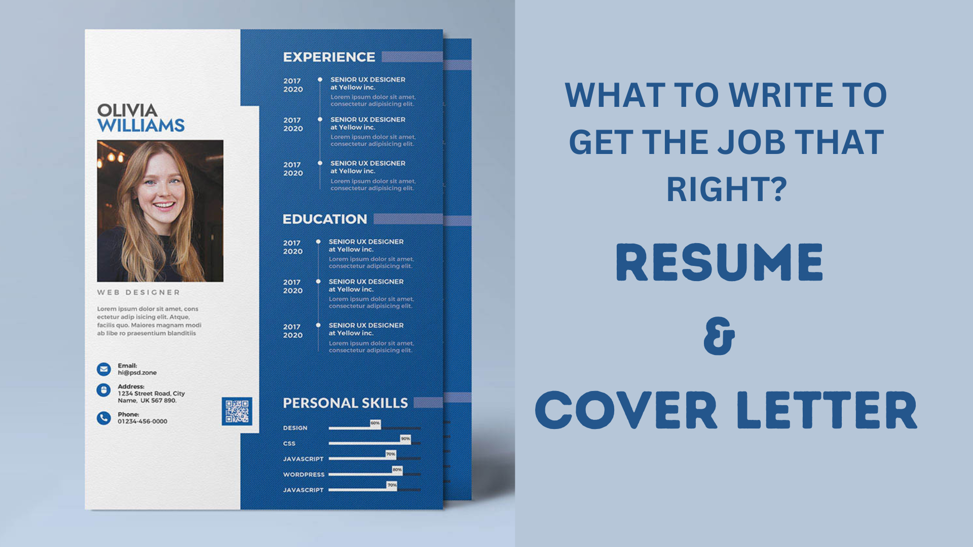 Get Noticed Custom Resume CV Designs, Resume Writing...
