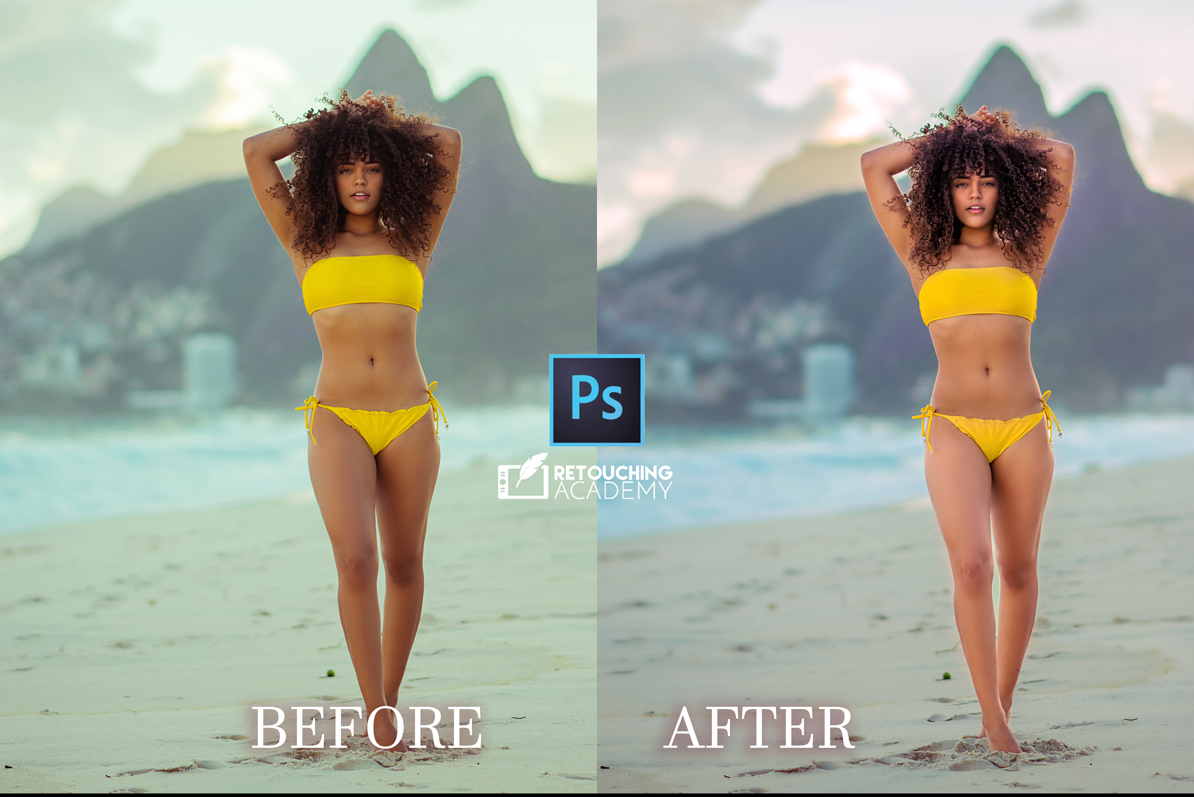 -Skin retouching - Dodge & burn -Color enhancemen...