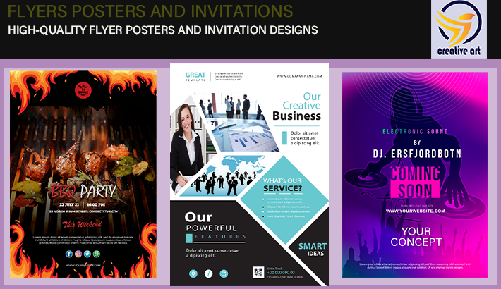 I will create a professional flyer, poster for your ...