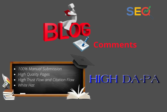I Will Do 100+ High Authority Do-Follow Blog Comments...