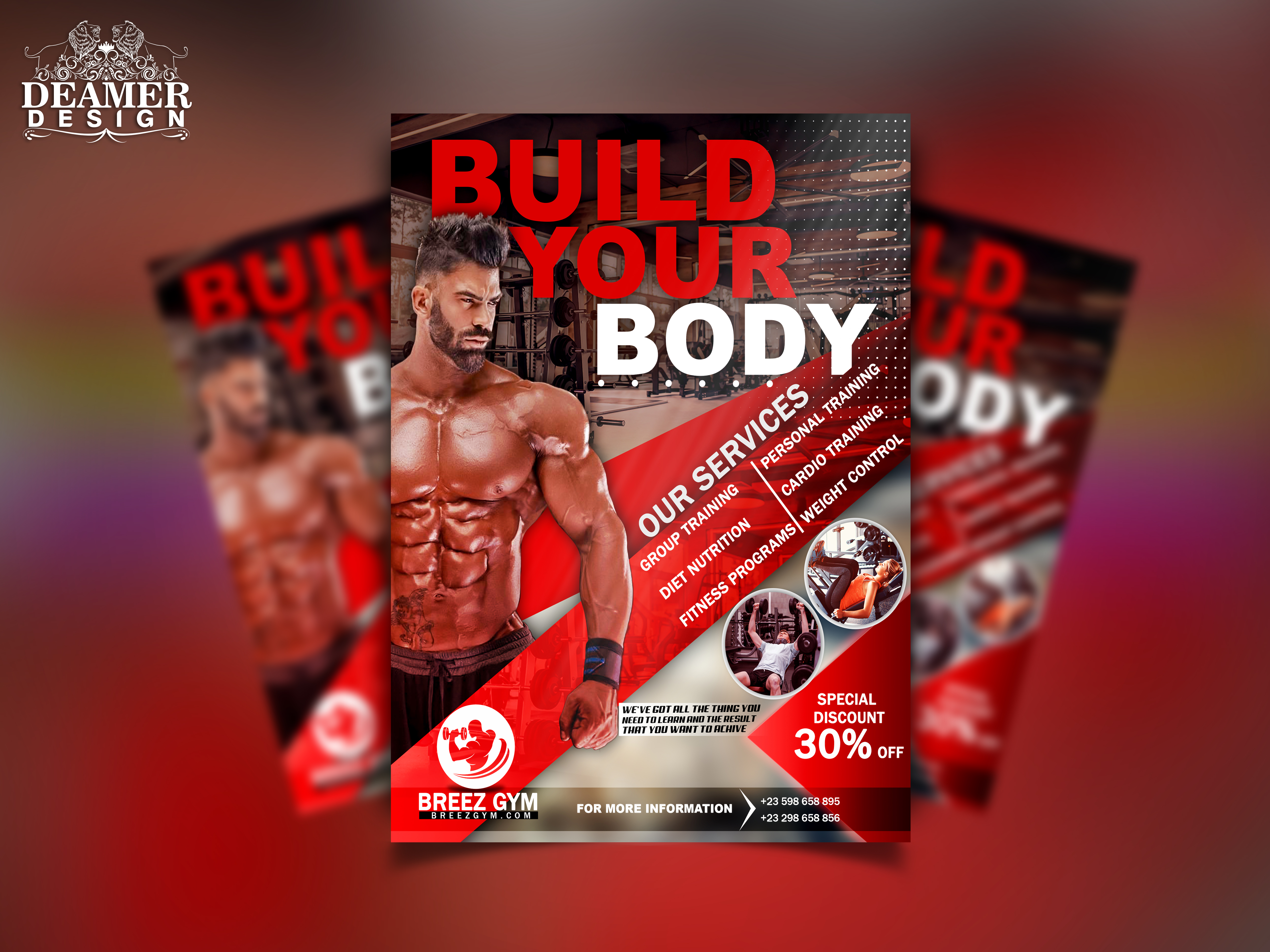 We will design attractive flyer, brochure design wit...