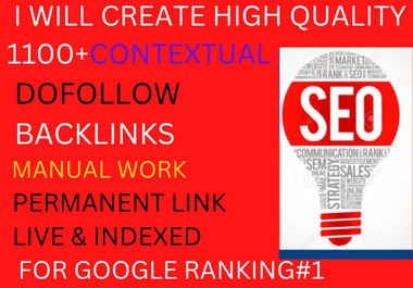 I will build high quality 1200 dofollow contextual se...
