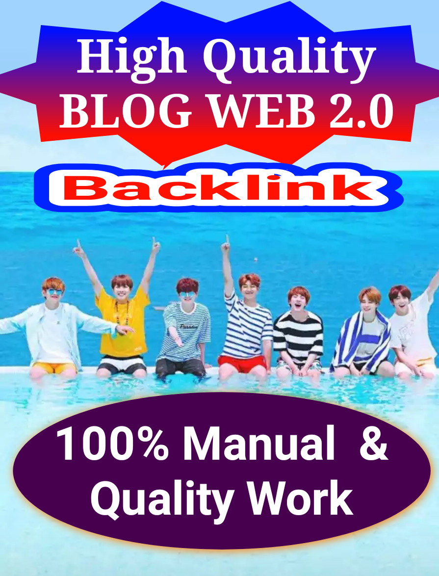 I Create High Quality Web 2.0 Backlinks Manually In Y...