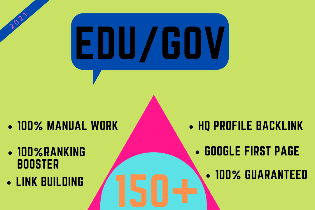 Rank your website on Google with 150+ HQ EDU/GOV Manu...