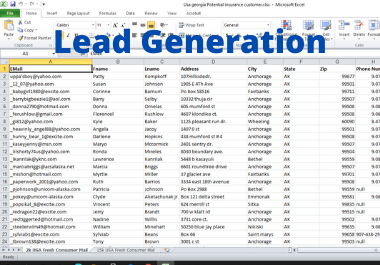 I will provide you B2b Lead Generation with your targ...