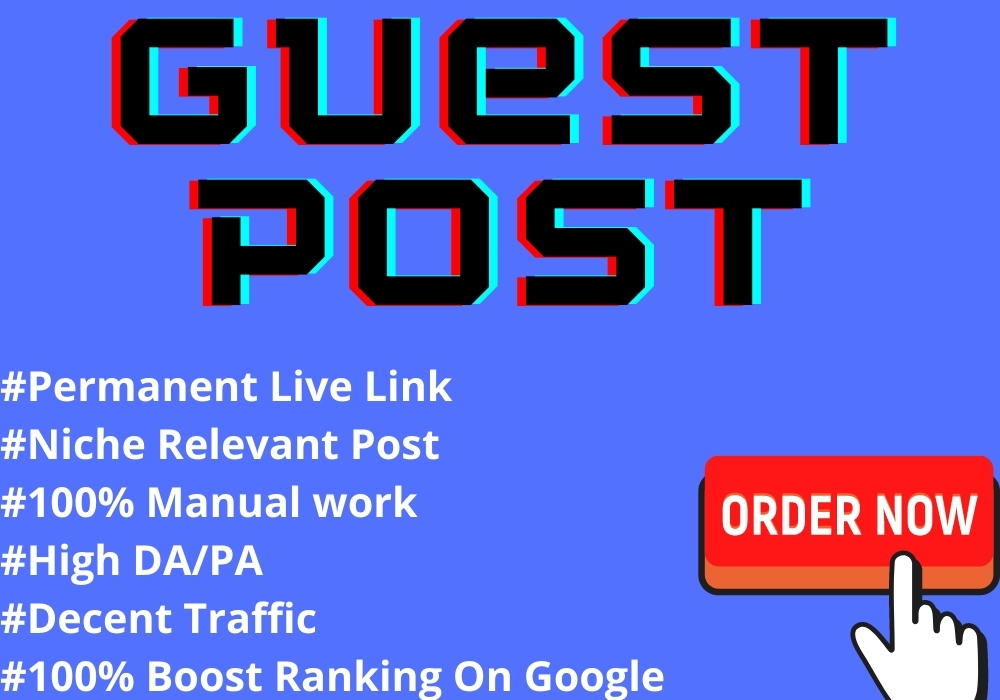 Write & Publish Guest Post On HQ Authority Websit...