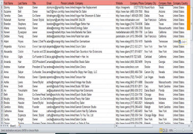 I will do Provide 100 lead generation, email address...